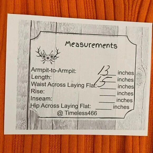 Cider Knit Jersey Women’s Pink & Orange Ribbed V-Neck Cropped Gypsy SZ S # 1117 - Picture 8 of 12